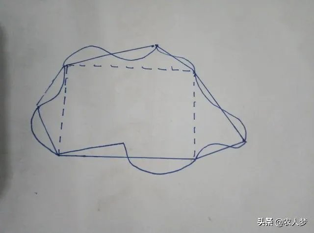 怎么用土法丈量不规则的田土面积？