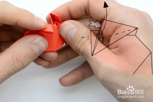 用一毛钱一张的彩纸如何折叠八脚大闸蟹