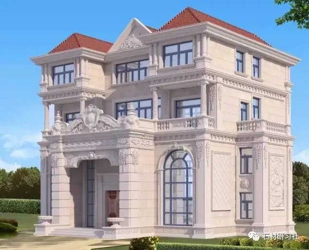 这些全石材别墅设计，每一栋都是精品