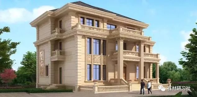 这些全石材别墅设计，每一栋都是精品