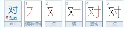 对是什么意思