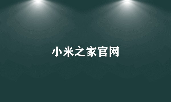 小米之家官网
