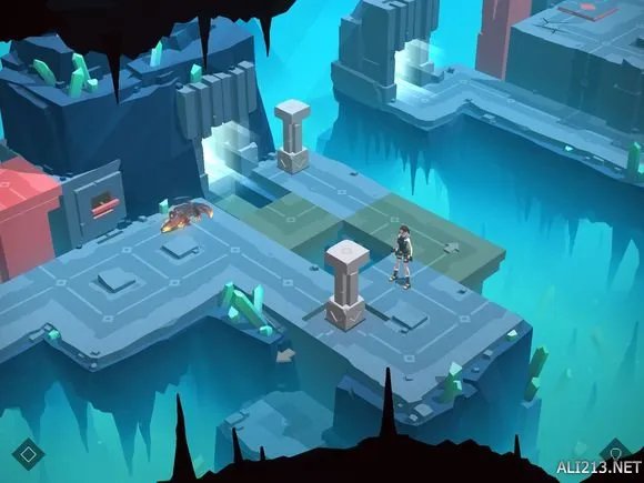 《劳拉GO》水晶洞穴通过玩法 火焰洞穴水晶洞穴怎么过