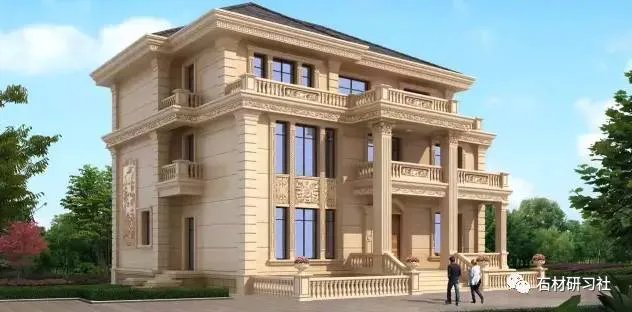 这些全石材别墅设计，每一栋都是精品