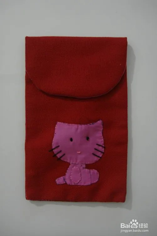 手缝kitty猫手机套