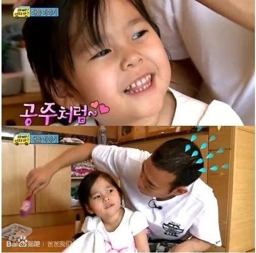 谁有韩国版爸爸去哪一.二季所有小女孩的照片啊