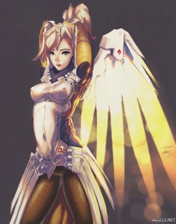 《守望先锋》天使精彩美图欣赏 就要这样的黑丝屁股