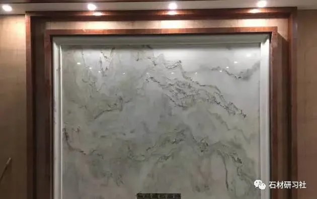 山水画大理石背景如何搭配设计？看案例