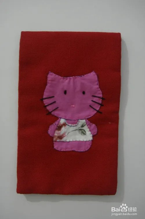 手缝kitty猫手机套