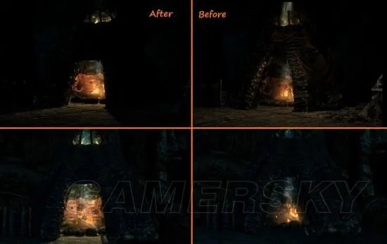 《上古卷轴5》光照修改器效果一览与用法 上古卷轴5光照修改器怎么用