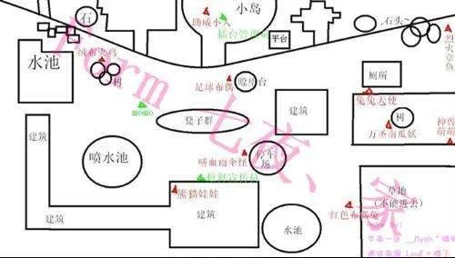 QQ炫舞海滩场景中 万圣南瓜妖在哪 希望有图片