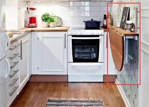 简易折叠桌图片欣赏 节省90%空间的桌子