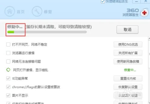360浏览器医生