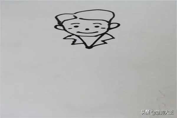 父亲节怎么画可爱的父亲卡通简笔画？