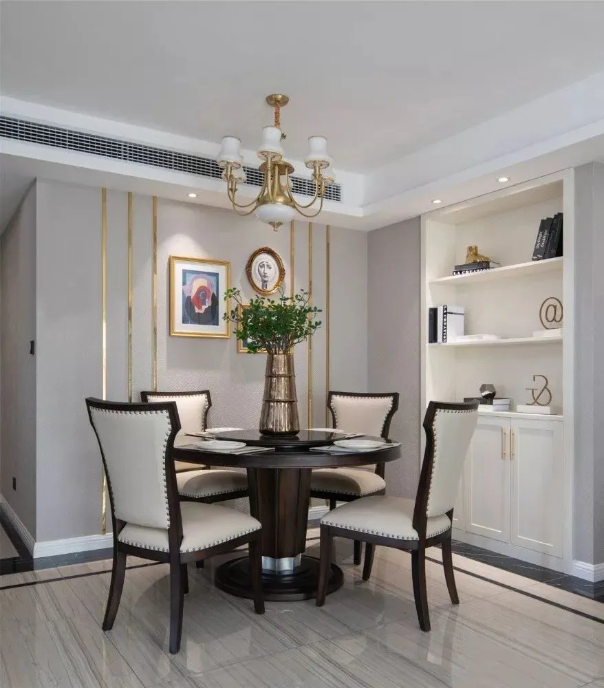 145㎡新房，花20W装成轻奢欧美风，效果堪比样板房，太漂亮了！