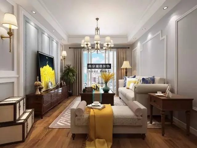 宋都南郡90㎡美式风格 Design By刘梦