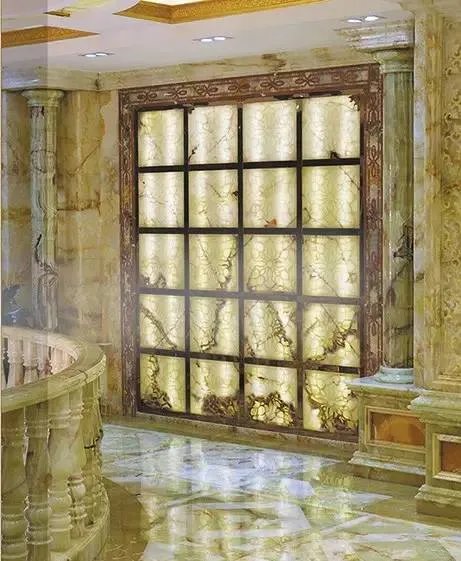 玉石背景墙装饰欣赏