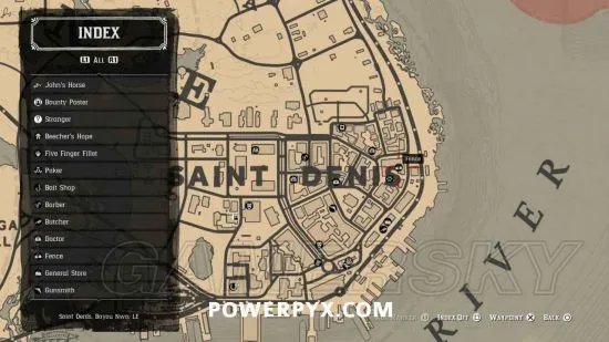 《荒野大镖客2》全黑市位置一览 黑市在哪