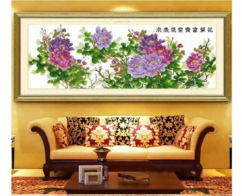 ks十字绣图案大全2017  十字绣线不够用怎么办