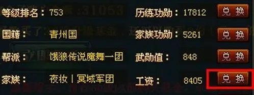 御龙在天工资怎么领