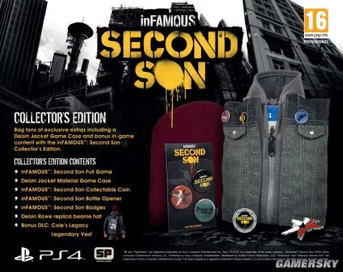 《声名狼藉：私生子（Infamous：Second Son）》限量版、收藏版特典 初代Cole强势回归
