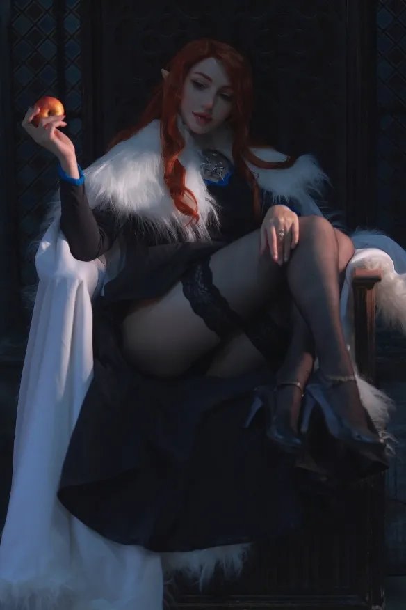 凹凸有致尽显风情！肉感长腿御姐“Grusha”攻略美图！