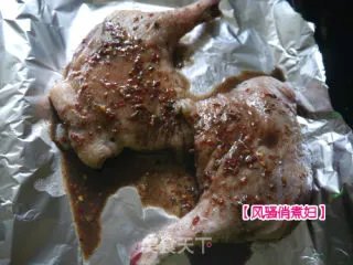 秘制蜂蜜脆香烤鸭腿(锡纸)