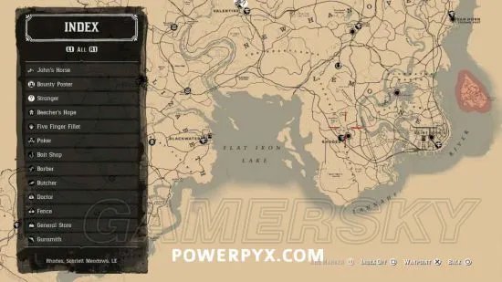 《荒野大镖客2》全黑市位置一览 黑市在哪