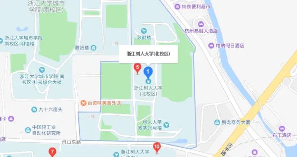 浙江树人大学的具体地址