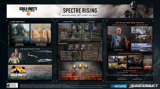 《使命召唤15：黑色行动4》“幽灵崛起行动”预告片：全新士兵、地图