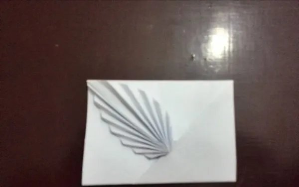 古代信纸的折法