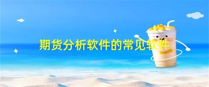 期货分析软件的常见软件