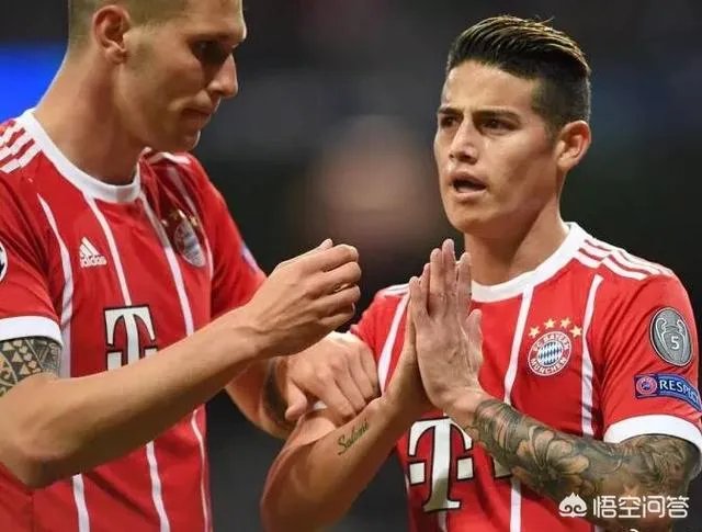 皇马和拜仁欧冠次回合比赛中，怎么解读J罗进球后的动作？
