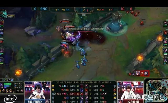 如何看待6月25号LPL夏季赛，IG一波强势翻盘碾压SNG拿下第一局比赛？