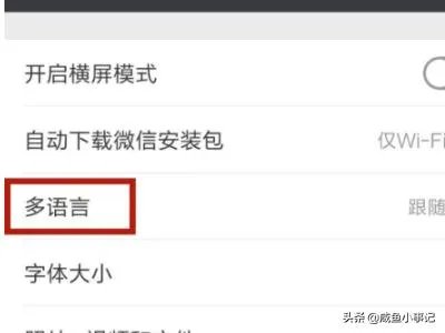 微信号如何改成英文