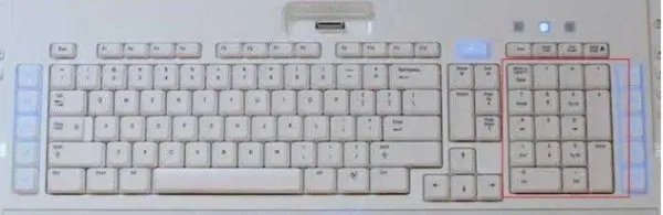 台式电脑numpad1是哪个键