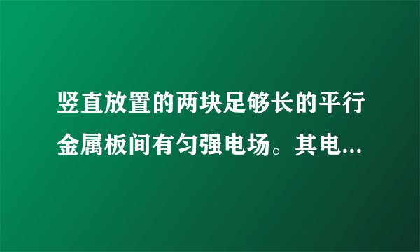 竖直放置的两块足够长的平行金属板间有匀强电场。其电场强度为$E$，在该匀强电场中，用丝线悬挂质量为$m$的带电小球，丝线跟竖直方向成$\theta $角时小球恰好平衡，如图所示，请问：（1）小球带电荷量是多少？（2）若剪断丝线，小球碰到金属板需多长时间？（3）若突然撤去电场，丝线所受最大拉力是多大？