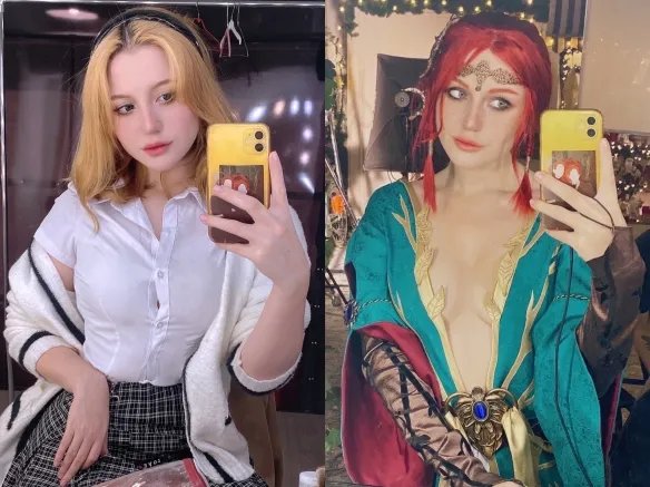 凹凸有致尽显风情！肉感长腿御姐“Grusha”攻略美图！