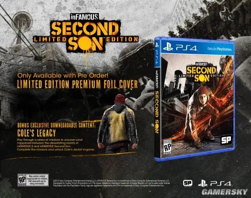 《声名狼藉：私生子（Infamous：Second Son）》限量版、收藏版特典 初代Cole强势回归