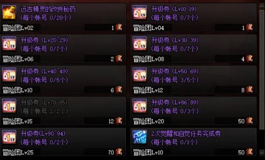 DNF冒险团怎么升级最快2021