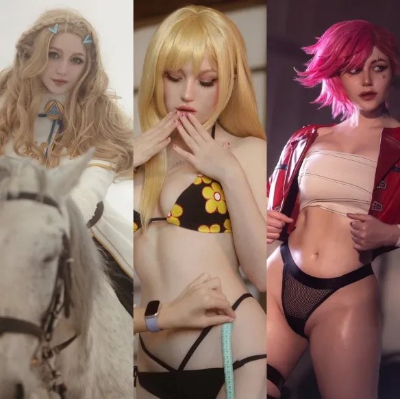 凹凸有致尽显风情！肉感长腿御姐“Grusha”攻略美图！