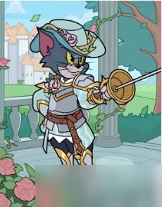 《猫和老鼠》手游剑客汤姆蔷薇骑士皮肤获得方法