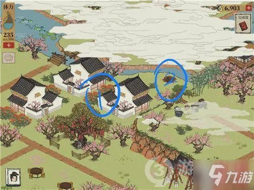 江南百景图桃花坞废墟在哪 桃花坞废墟位置一览