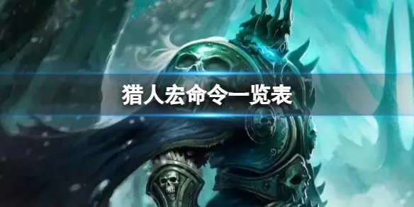 《魔兽世界》猎人宏命令一览表