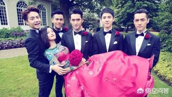 付辛博颖儿大婚，伴郎团和伴娘团在你的意料之中吗？