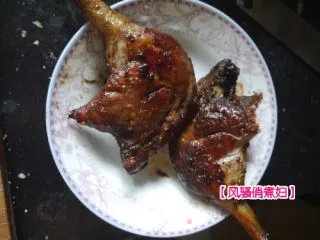 秘制蜂蜜脆香烤鸭腿(锡纸)