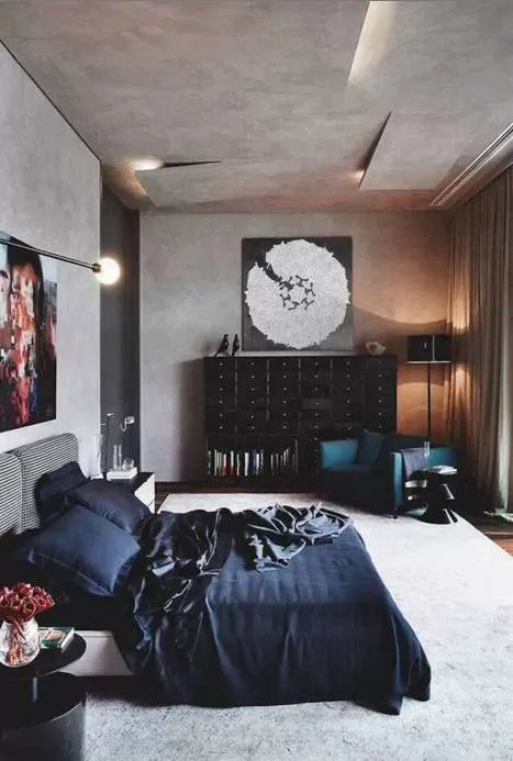 这才是男人的卧室！so man so cool！