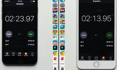 iPhone7/7Plus速度对比 1GB内存差出10s