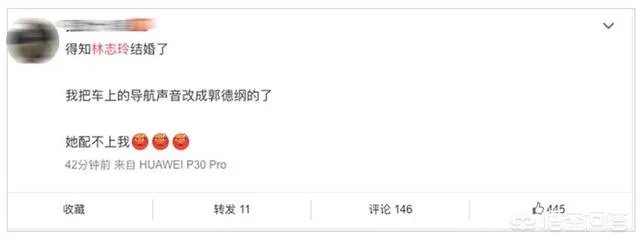 志玲结婚，一位大叔将导航语音换成郭德纲，你怎么看？