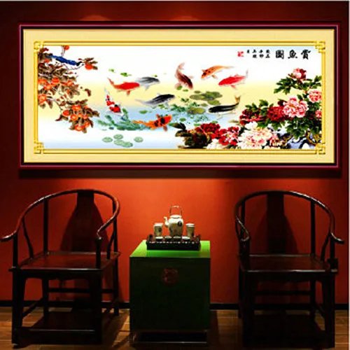 ks十字绣图案大全2017  十字绣线不够用怎么办